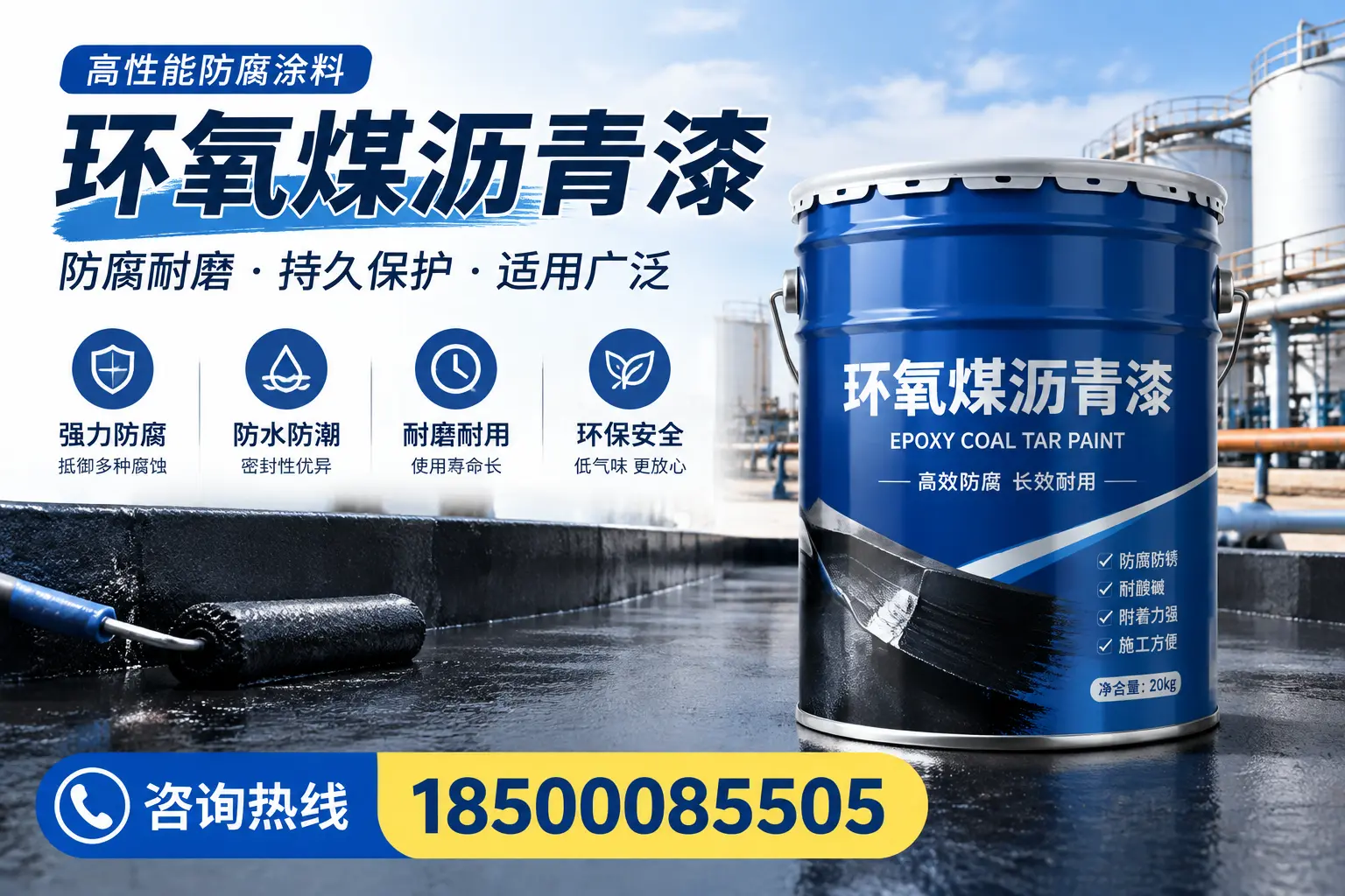 环氧煤沥青漆与传统涂料的对比，哪种更适合大连？